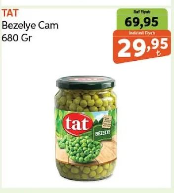 Tat Bezelye Cam 680 Gr