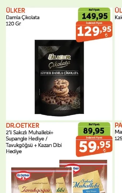 Ülker Damla Çikolata 120 Gr