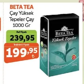 Beta Tea Çay Yüksek Tepeler Çay 1000 Gr