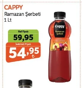 Cappy Ramazan Şerbeti 1 Lt
