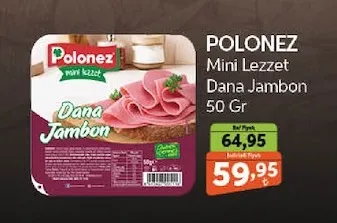 Polonez Mini Lezzet Dana Jambon 50 Gr