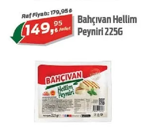Bahçıvan Hellim Peyniri 225G