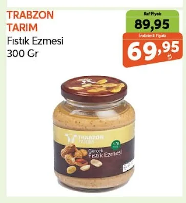 Trabzon Tarım Fıstık Ezmesi 300 Gr