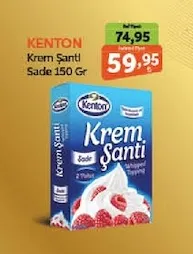 Kenton Krem Şanti Sade 150 Gr