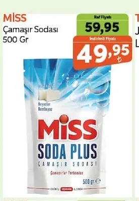 Miss Çamaşır Sodası 500 Gr