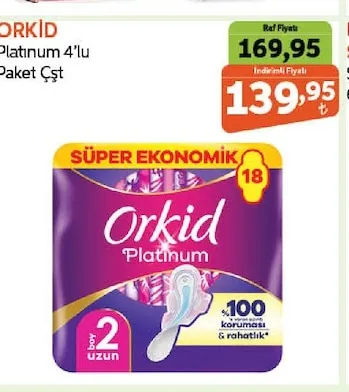 Orkid Platinum 4'Lü Paket Çşt
