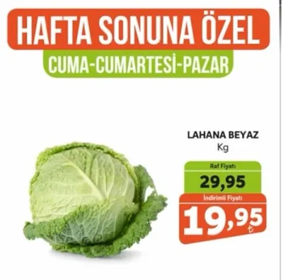 Lahana Beyaz Kg
