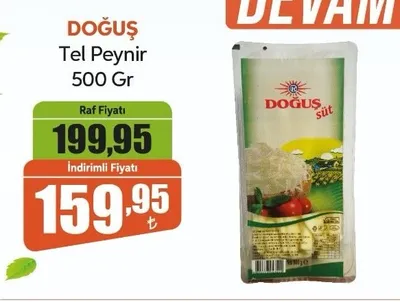 Doğuş Tel Peynir 500 Gr
