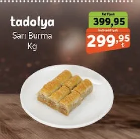 Tadolya Sarı Burma Kg