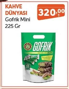 Kahve Dünyasi Gofrik Mini 225 Gr