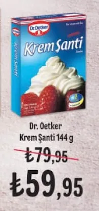 Dr. Oetker Krem Şanti 144 G