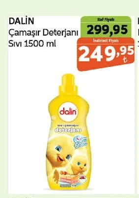 Dalin Çamaşır Deterjanı Sıvı 1500 Ml