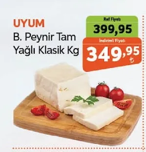 Uyum B. Peynir Tam Yağlı Klasik Kg