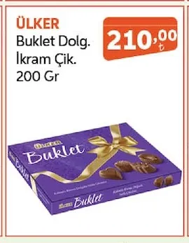 Ülker Buklet Dolg. İkram Çik. 200 Gr