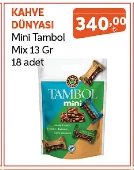 Kahve Dünyası Mini Tambol Mix 13 Gr
