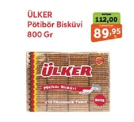 Ülker Pötibör Bisküvi 800 Gr