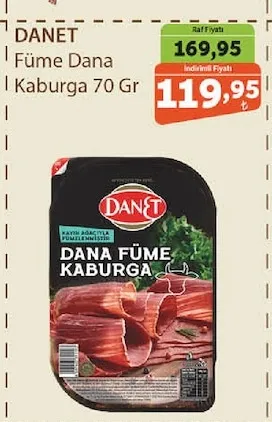 Danet Füme Dana Kaburga 70 Gr