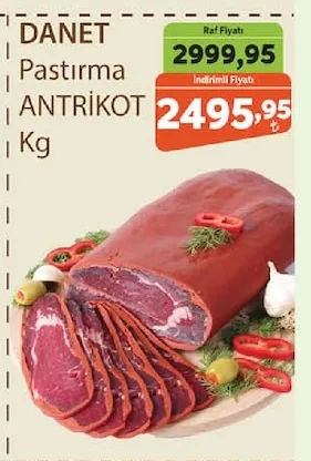Danet Pastırma Antrıkot Kg