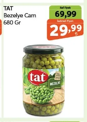 Tat Bezelye Cam 680 Gr