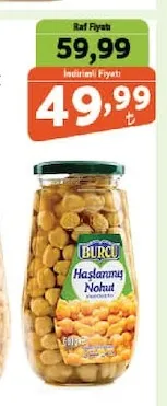 Burcu Haşlanmış Nohut