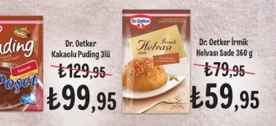 Dr. Oetker Kakaolu Puding 3'Lü