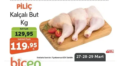 Piliç Kalçalı But Kg