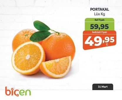 Portakal Lüks Kg