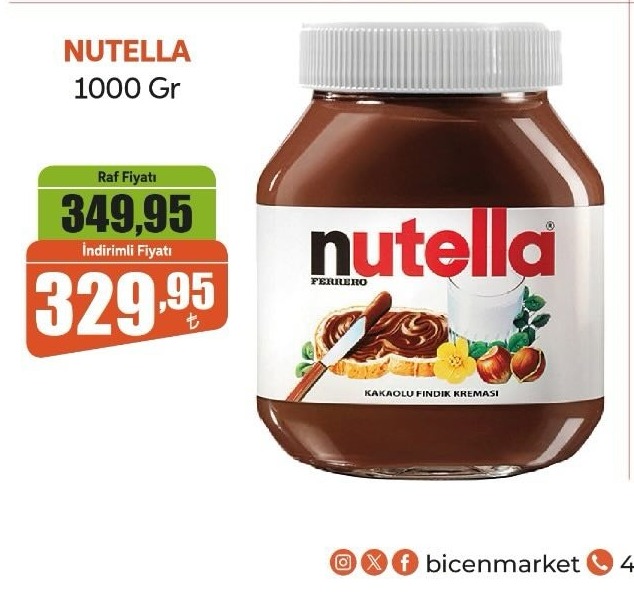 Nutella 1000 Gr