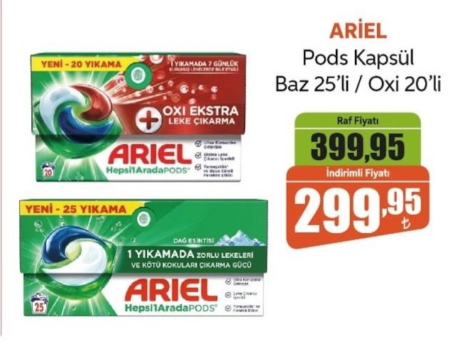 Ariel Pods Kapsül