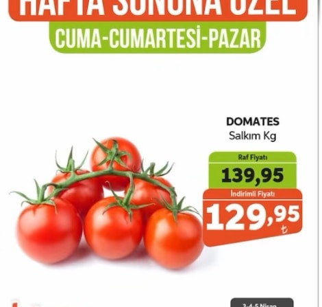 Domates Salkım Kg