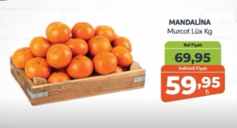 Mandalina Murcot Lüx Kg