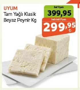 Uyum Tam Yağlı Klasik Beyaz Peynir Kg
