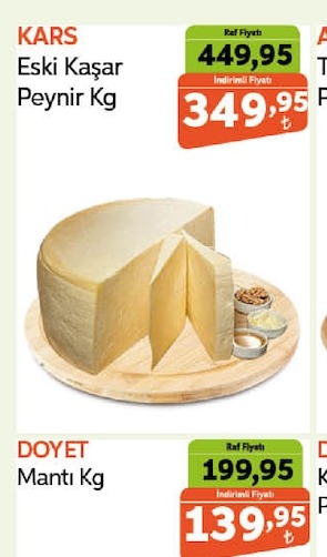 Kars Eski Kaşar Peynir Kg