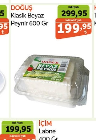 Doğuş Klasik Beyaz Peynir 600 Gr