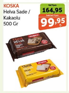 Koska Helva Sade / Kakaolu 500 Gr