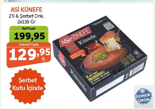 Asi Künefe 2'Li & Şerbet Dnk. 2X135 Gr