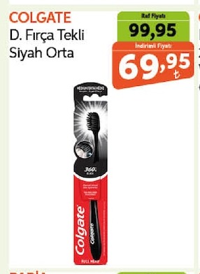 Colgate D. Fırça Tekli Siyah Orta