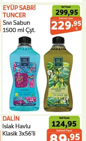 Eyüp Sabri Tuncer Sıvı Sabun 1500 Ml Çst.