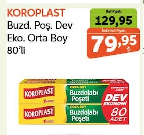 Koroplast Buzd. Poş. Dev Eko. Orta Boy 80'Li