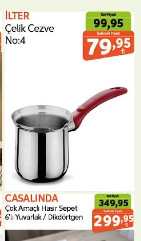İlter Çelik Cezve No:4