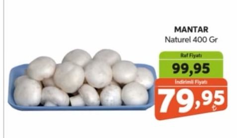 Mantar Naturel 400 Gr