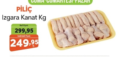 Piliç Izgara Kanat Kg