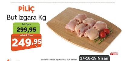 Piliç But Izgara Kg
