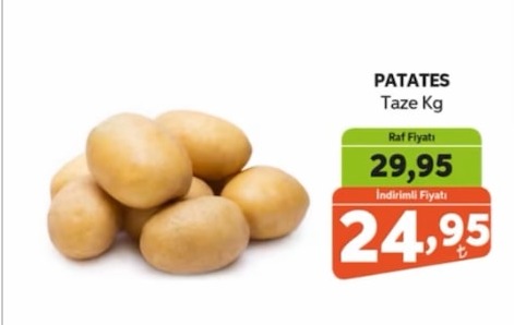 Patates Taze Kg