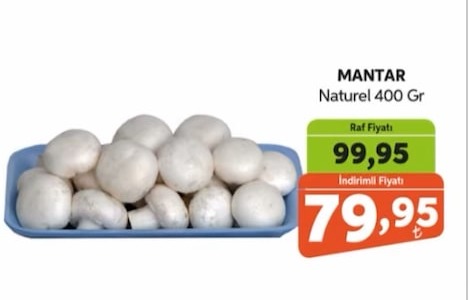 Mantar Naturel 400 Gr