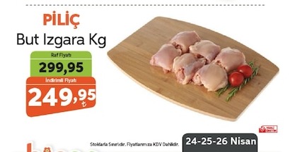 Piliç But Izgara Kg