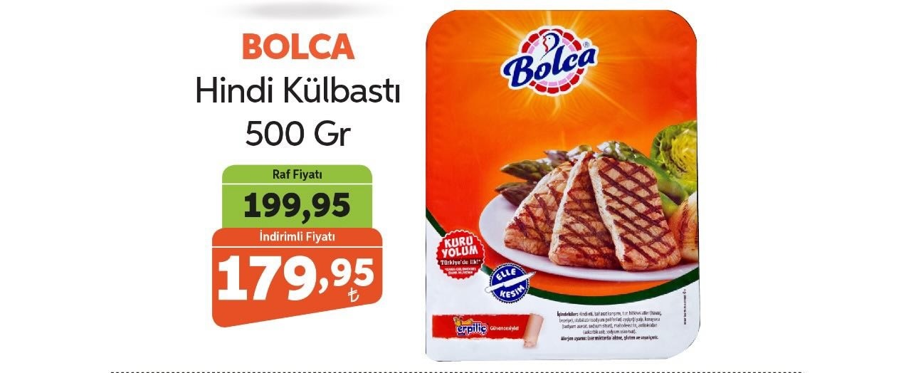 Bolca Hindi Külbastı 500 Gr