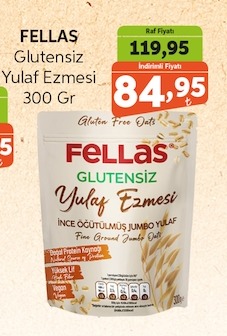 Fellas Glutensiz Yulaf Ezmesi 300 Gr