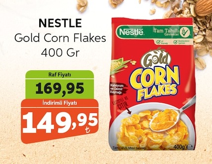 Nestle Gold Corn Flakes 400 Gr