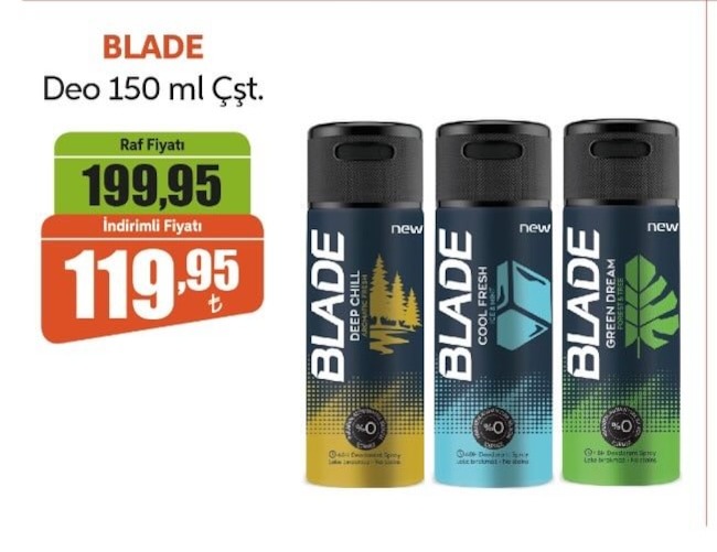 Blade Deo 150 Ml Çst